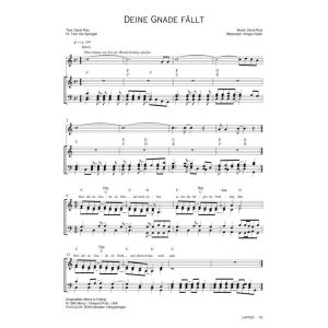 Produktbild des Artikels Deine Gnade fällt / Mercy is falling (Noten - Download)
