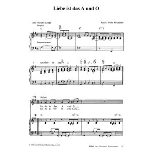 Produktbild des Artikels Liebe ist das A und O (Noten - Download)