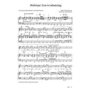 Produktbild des Artikels Halleluja! Gott ist allmächtig (Noten - Download)