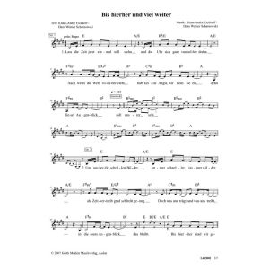 Produktbild des Artikels Bis hierher und viel weiter (Noten - Download)