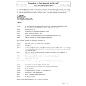 Produktbild des Artikels Das Geschenk des Himmels (Szenentexte) (Noten - Download)