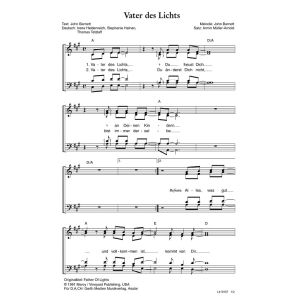 Produktbild des Artikels Vater des Lichts / Father Of Lights (Noten - Download)