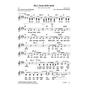 Produktbild des Artikels Hey! Jesus liebt mich / Hey! Jesus loves me (Noten - Download)