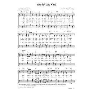 Produktbild des Artikels Wer ist das Kind (Noten - Download)