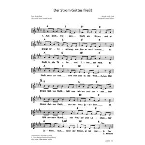 Produktbild des Artikels Der Strom Gottes fließt / The River Is Here (Noten - Download)