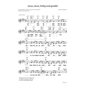 Produktbild des Artikels Jesus, Jesus, heilig und gesalbt / Holy And Anointed One (Noten - Download)