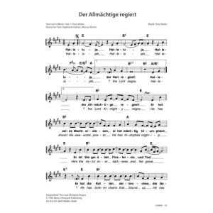 Produktbild des Artikels Der Allmächtige regiert / The Lord Almighty Reigns (Noten - Download)