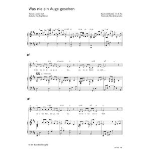 Produktbild des Artikels Was nie ein Auge gesehen / The Christmas Way (Noten - Download)