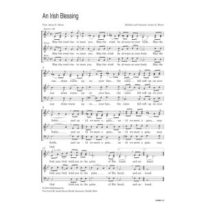 Produktbild des Artikels An Irish Blessing (Noten - Download)