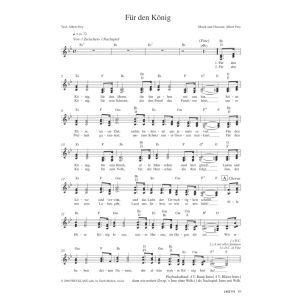 Produktbild des Artikels Für den König (Noten - Download)