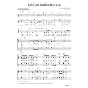 Produktbild des Artikels Lasst uns anbeten den Herrn / Worship The King (Noten - Download)