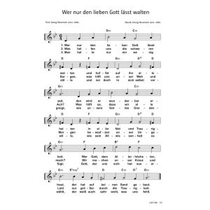 Produktbild des Artikels Wer nur den lieben Gott lässt walten (Noten - Download)