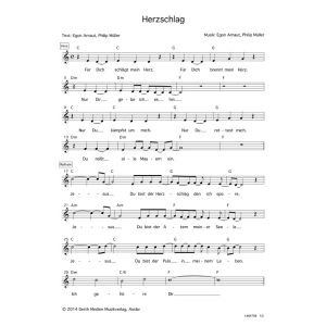 Produktbild des Artikels Herzschlag (Noten - Download)