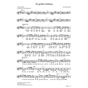 Produktbild des Artikels Ein großes Halleluja / That Universal Thunder (Noten - Download)