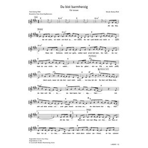 Produktbild des Artikels Du bist barmherzig / Great Is Your Glory (Noten - Download)