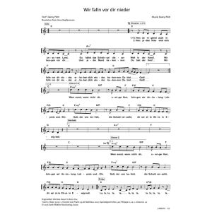 Produktbild des Artikels Wir falln vor dir nieder / We Bow Down To Raise You (Noten - Download)