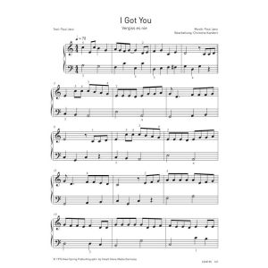 Produktbild des Artikels Vergiss es nie / I Got You (Noten - Download)