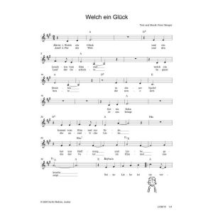 Produktbild des Artikels Welch ein Glück (Noten - Download)