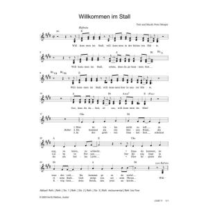 Produktbild des Artikels Willkommen im Stall (Noten - Download)