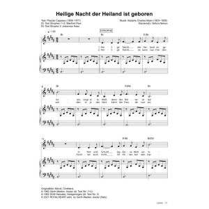 Produktbild des Artikels Heilige Nacht, der Heiland ist geboren / Minuit, Chrétiens (Noten - Download)