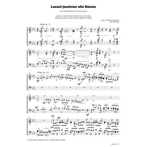 Produktbild des Artikels Lasset jauchzen alle Bäume (Noten - Download)