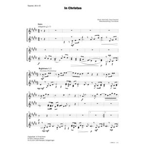 Produktbild des Artikels In Christus / In Christ Alone (Noten - Download)