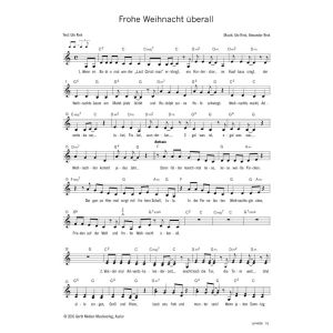 Produktbild des Artikels Frohe Weihnacht überall (Noten - Download)