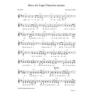 Produktbild des Artikels Wenn die Engel Plätzchen backen (Noten - Download)