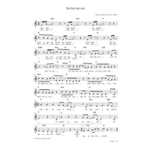 Produktbild des Artikels Du bist bei mir (Noten - Download)