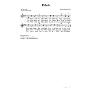 Produktbild des Artikels Rahab / Rachab (Noten - Download)