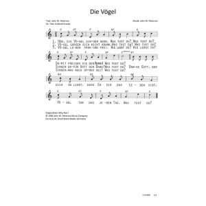 Produktbild des Artikels Die Vögel / Why Not I (Noten - Download)