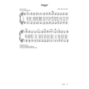 Produktbild des Artikels Hagar / Hagar (Noten - Download)