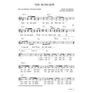 Produktbild des Artikels Gott, du bist groß (Noten - Download)
