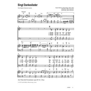 Produktbild des Artikels Singt Dankeslieder (Noten - Download)