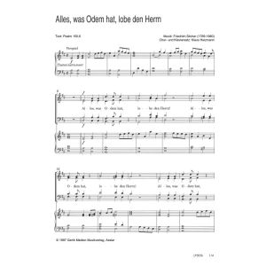 Produktbild des Artikels Alles, was Odem hat, lobe den Herrn (Noten - Download)