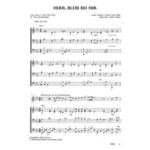 Produktbild des Artikels Herr, bleib bei mir / Abide with me (Noten - Download)