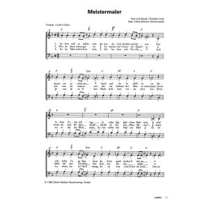 Produktbild des Artikels Meistermaler (Noten - Download)