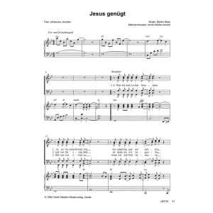 Produktbild des Artikels Jesus genügt (Noten - Download)