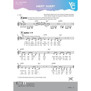 Produktbild des Artikels Zuerst geliebt (Noten - Download)