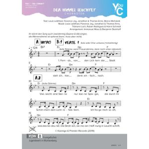 Produktbild des Artikels Der Himmel leuchtet (Noten - Download)