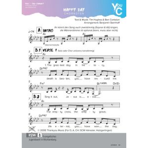 Produktbild des Artikels Happy Day (Noten - Download)