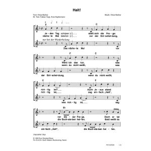 Produktbild des Artikels Halt / Stop (Noten - Download)