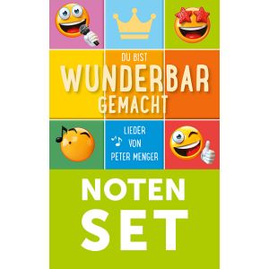 Produktbild des Artikels Du bist wunderbar gemacht (Noten-Set) (Noten - Download)