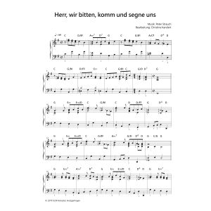 Produktbild des Artikels Herr wir bitten komm und segne uns (Noten - Download)