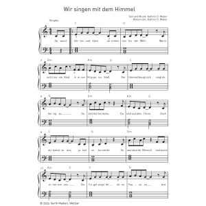 Produktbild des Artikels Wir singen mit dem Himmel (Noten - Download)