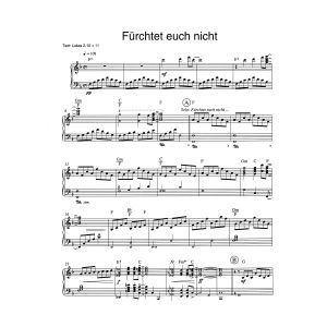 Produktbild des Artikels Fürchtet euch nicht (Noten - Download)