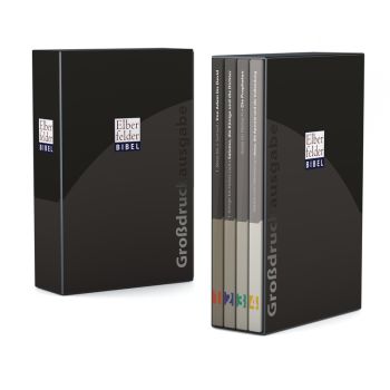 Produktbild des Artikels Elberfelder Bibel. Großdruckausgabe in 4 Bänden (Bibel - Gebunden)