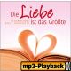 Die Liebe sucht (Playback ohne Backings)