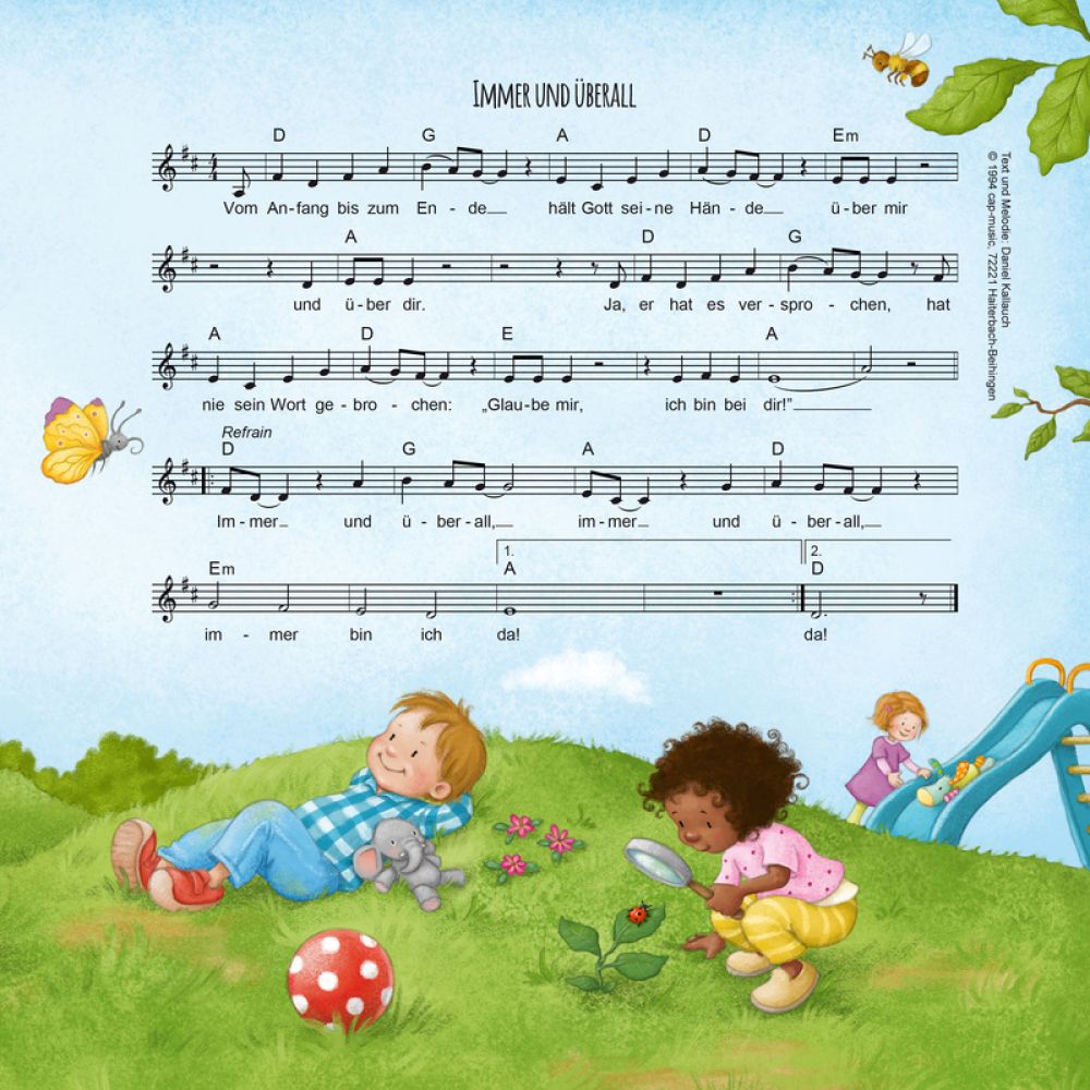 Sing Mit Mir Von Gottes Grosser Liebe Kinderliederbuch