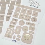 Bibel-Griffregister Cremefarben mit Goldveredelung